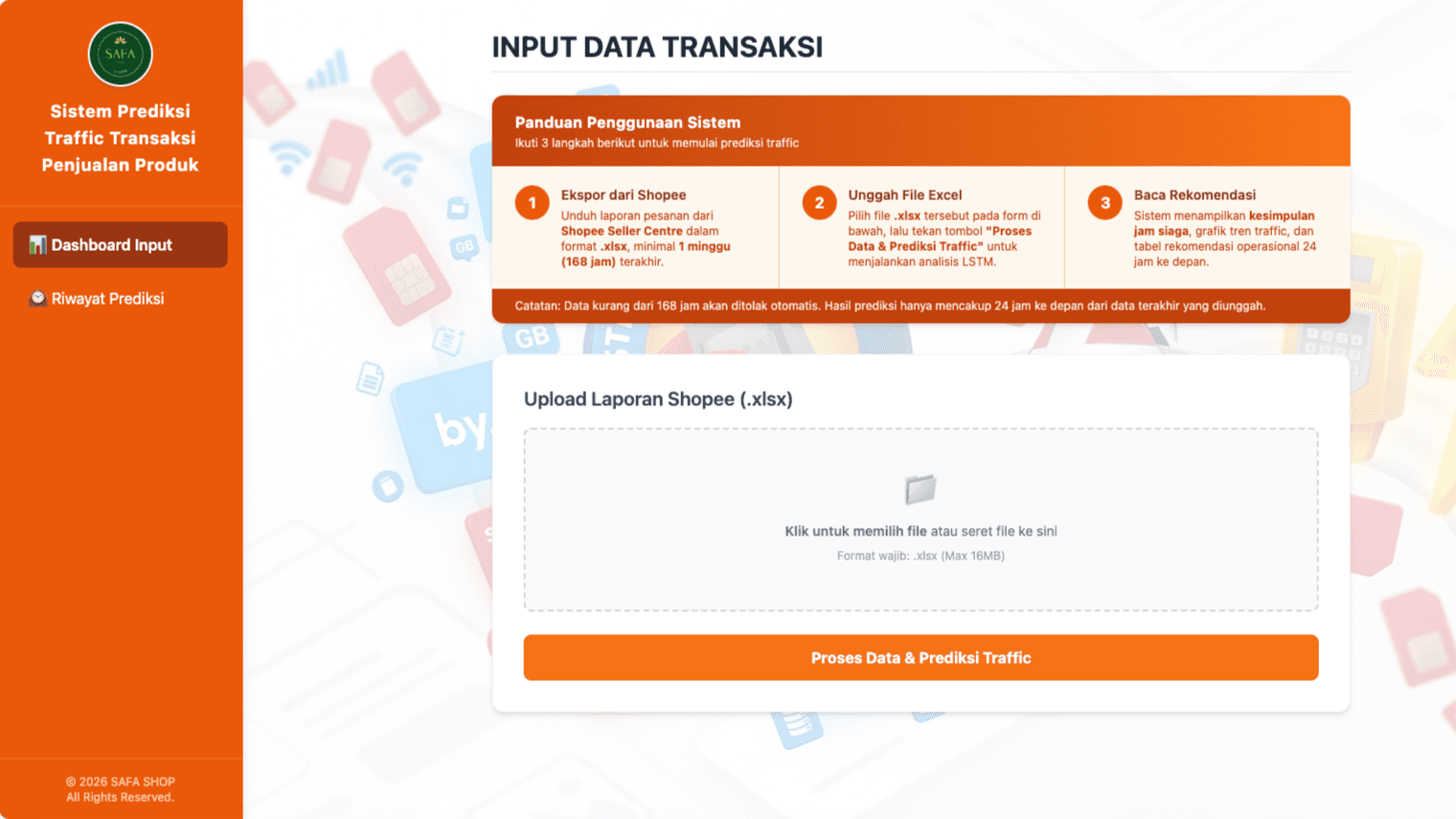 Cover image for Prediksi Traffic Transaksi