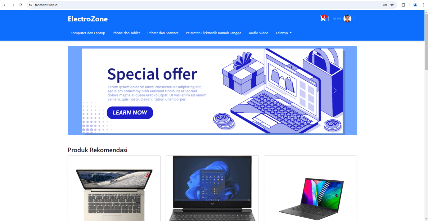 Cover image for Laravel E-Commerce