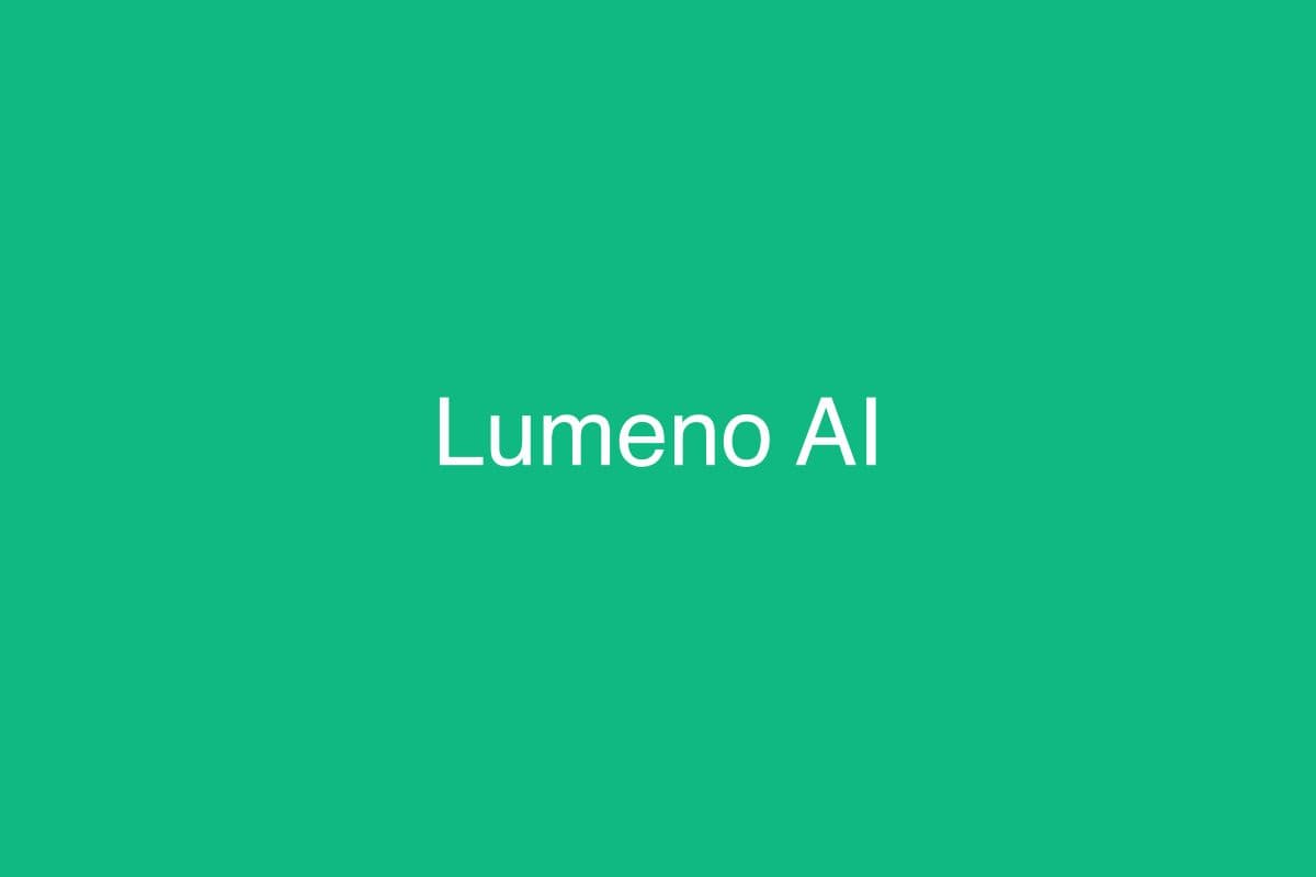 Cover image for Lumeno AI